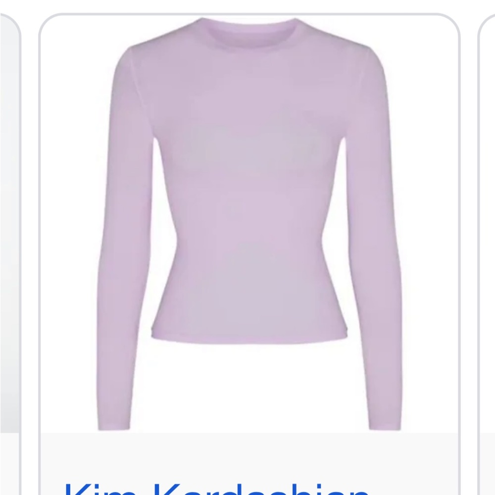 Skims long sleeve tee (fits everybody)